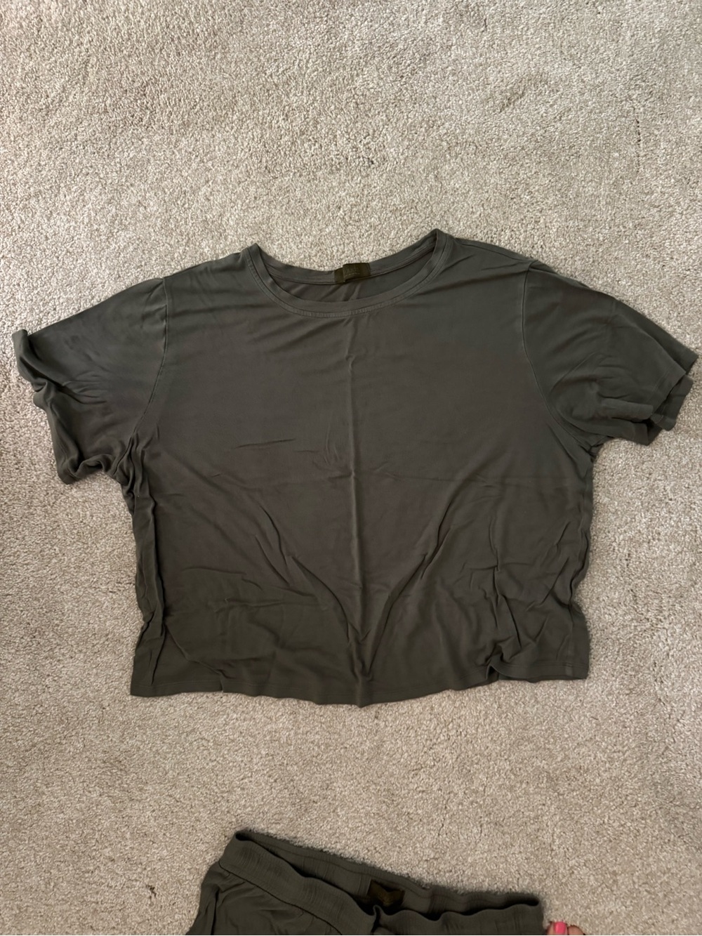 nuuds Olive Green Women's Pajama Set - Picture 2 of 4